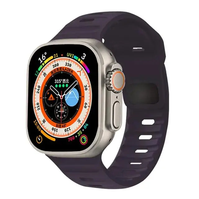 Silicone Sport Strap For Apple Watch