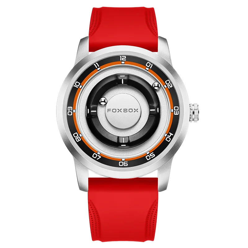 FOXBOX Magnetic Driven Quartz Wristwatch