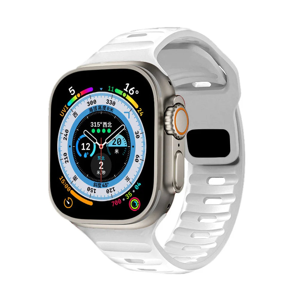 Silicone Sport Strap For Apple Watch