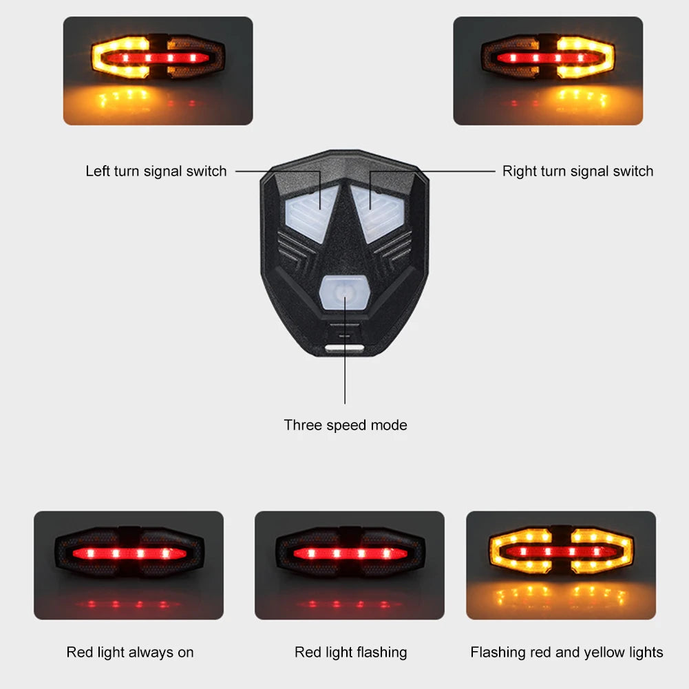 Rechargeable Bike Tail Light