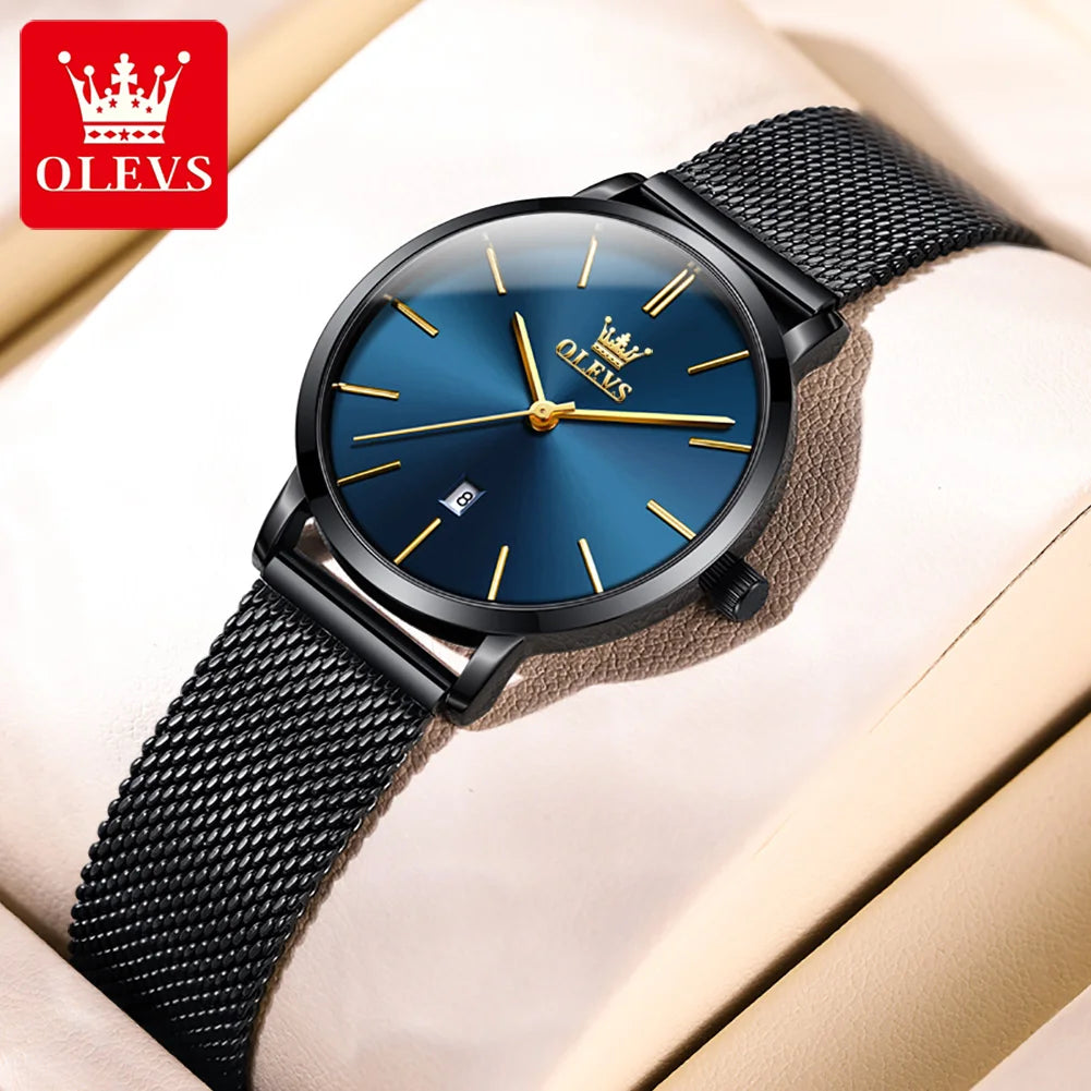 OLEVS Elegant Quartz Wristwatch Set