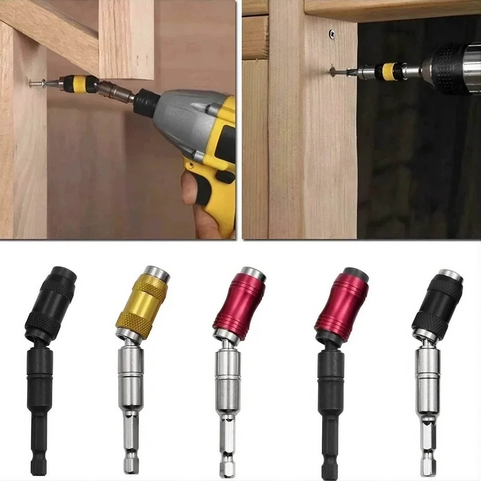 Pivoting Drill Bit Adapter