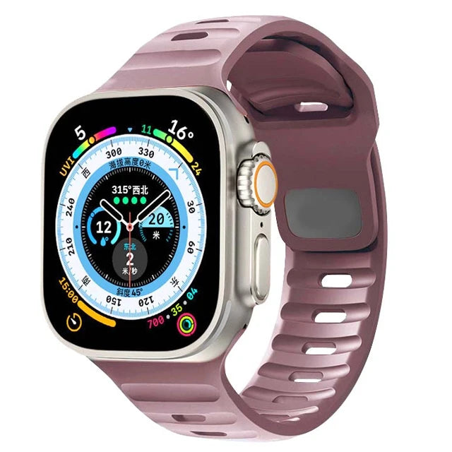 Silicone Sport Strap For Apple Watch