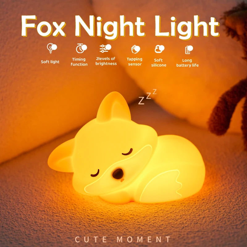 Cute Silicone Squishy Night Lamp