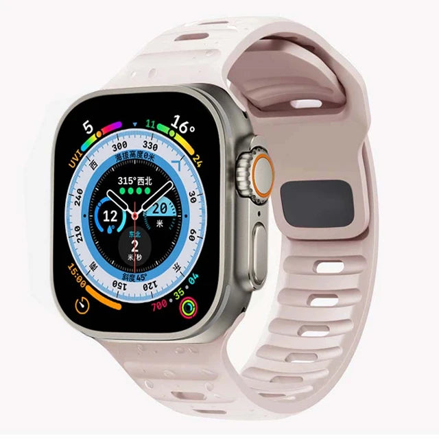 Silicone Sport Strap For Apple Watch