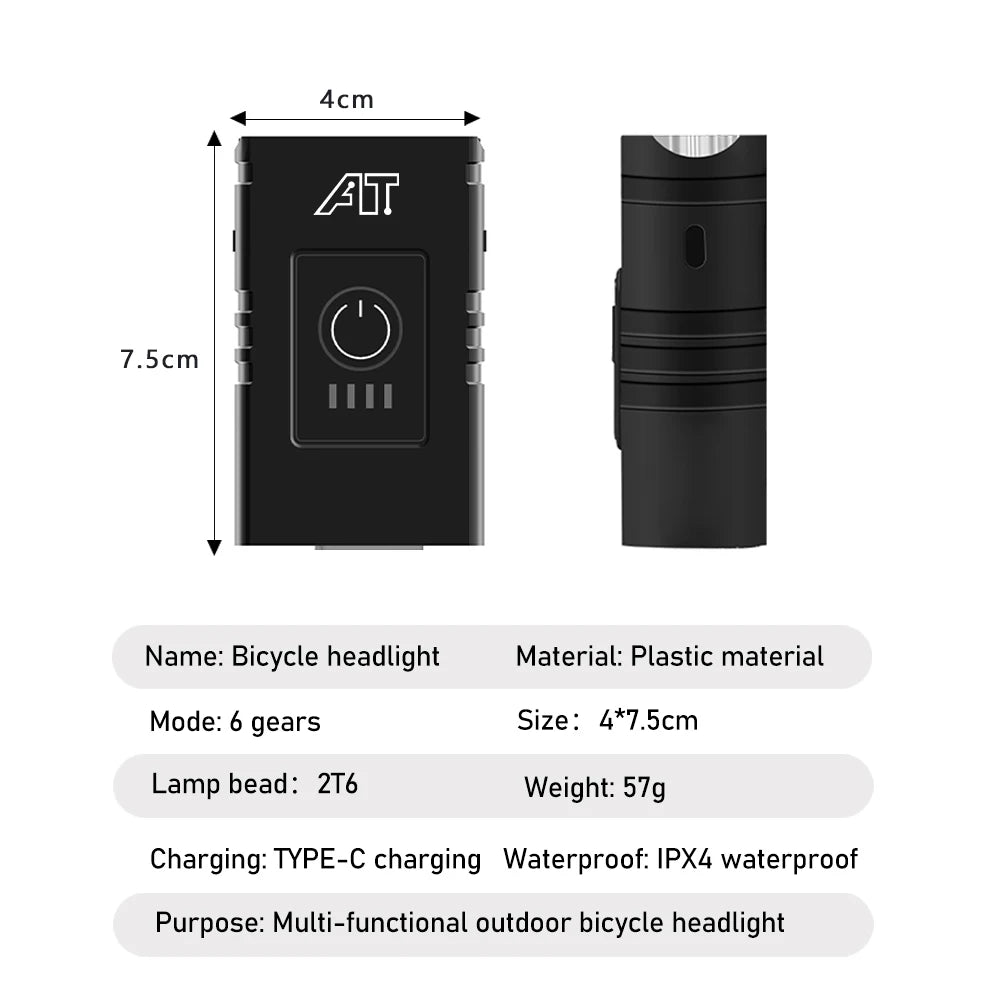 LED Bicycle Front Light