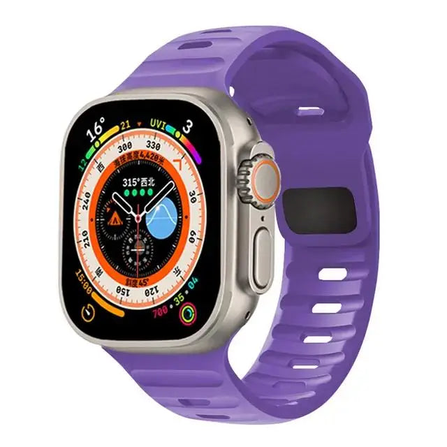 Silicone Sport Strap For Apple Watch