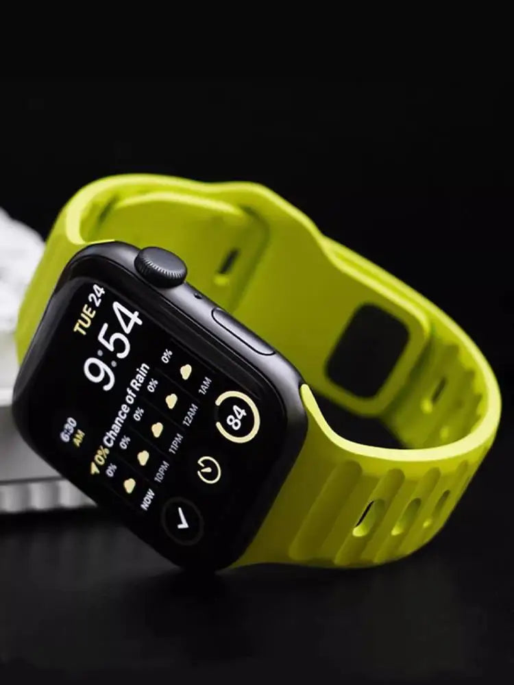Silicone Sport Strap For Apple Watch