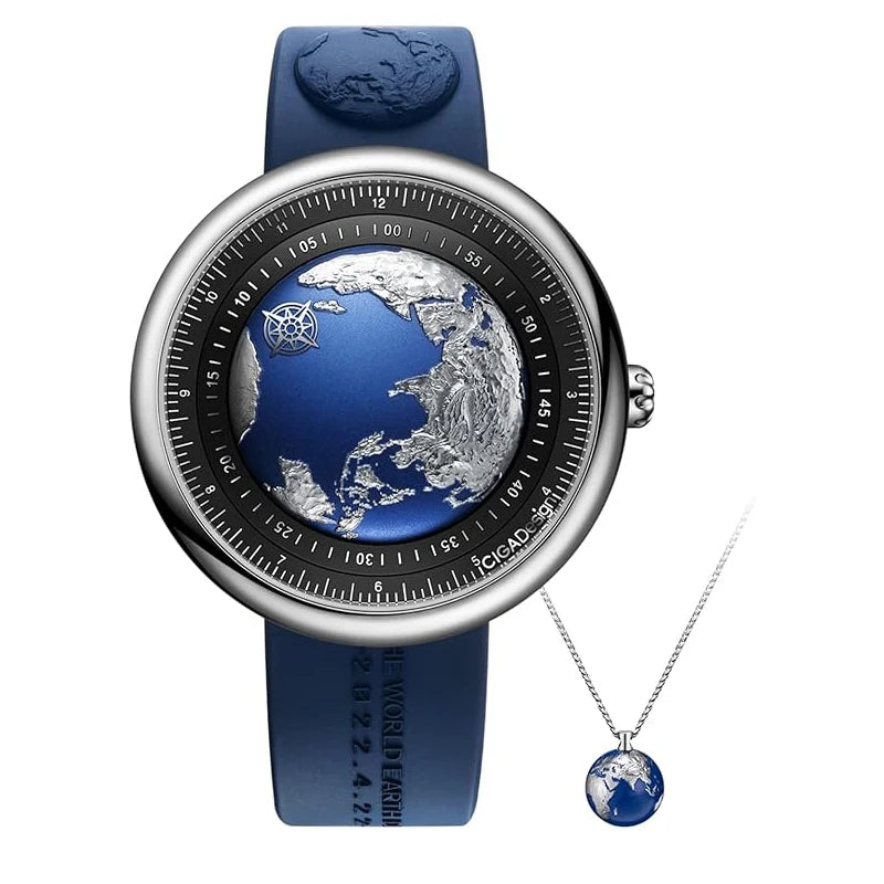 CIGA Design Blue Planet Mens Automatic Watch