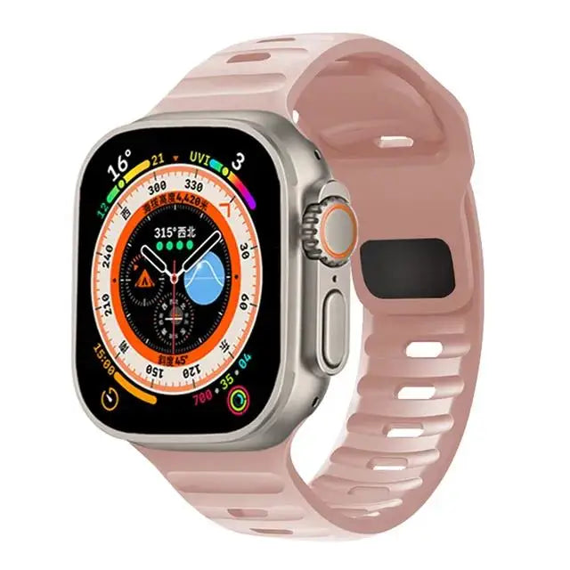 Silicone Sport Strap For Apple Watch