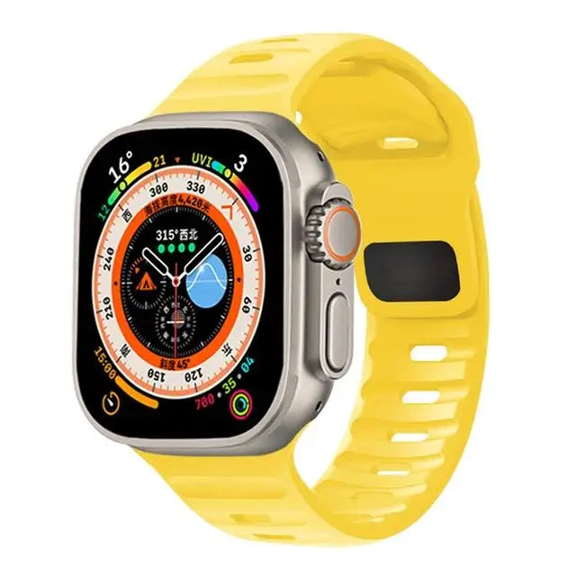 Silicone Sport Strap For Apple Watch