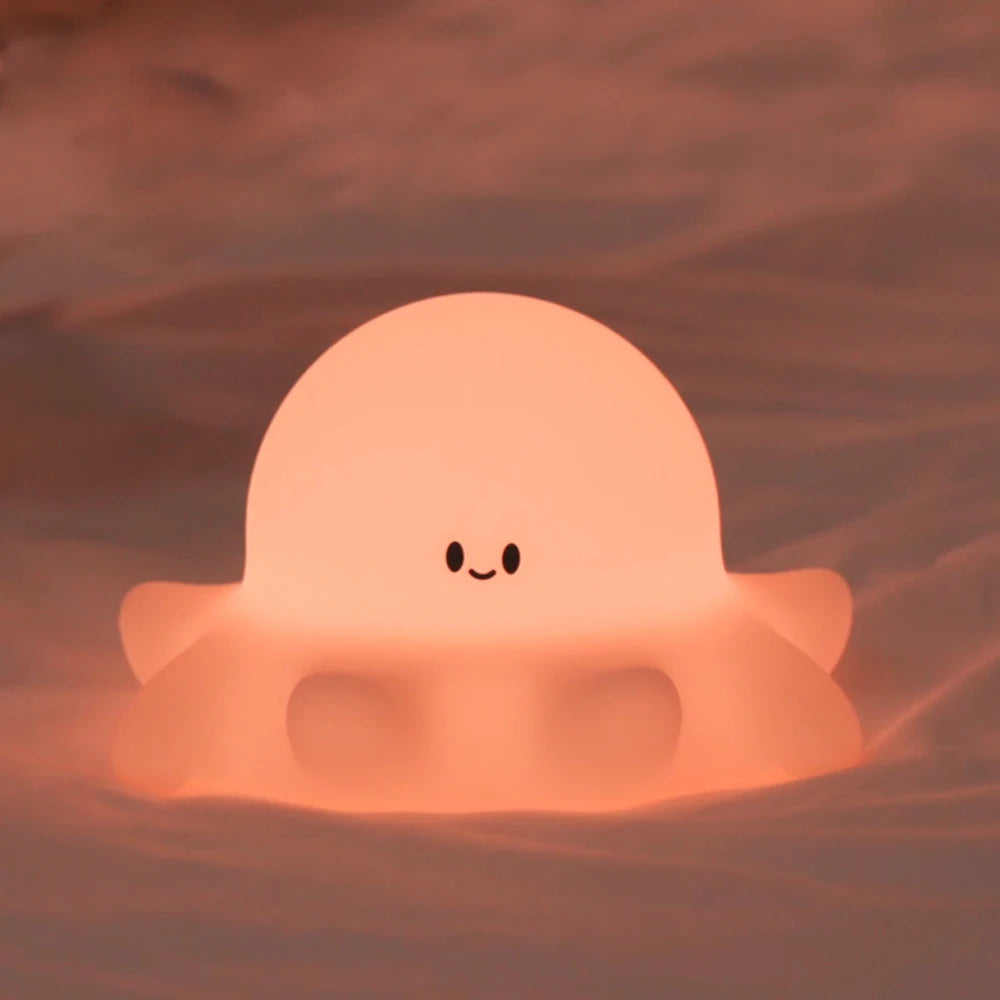 Cute Silicone Squishy Night Lamp