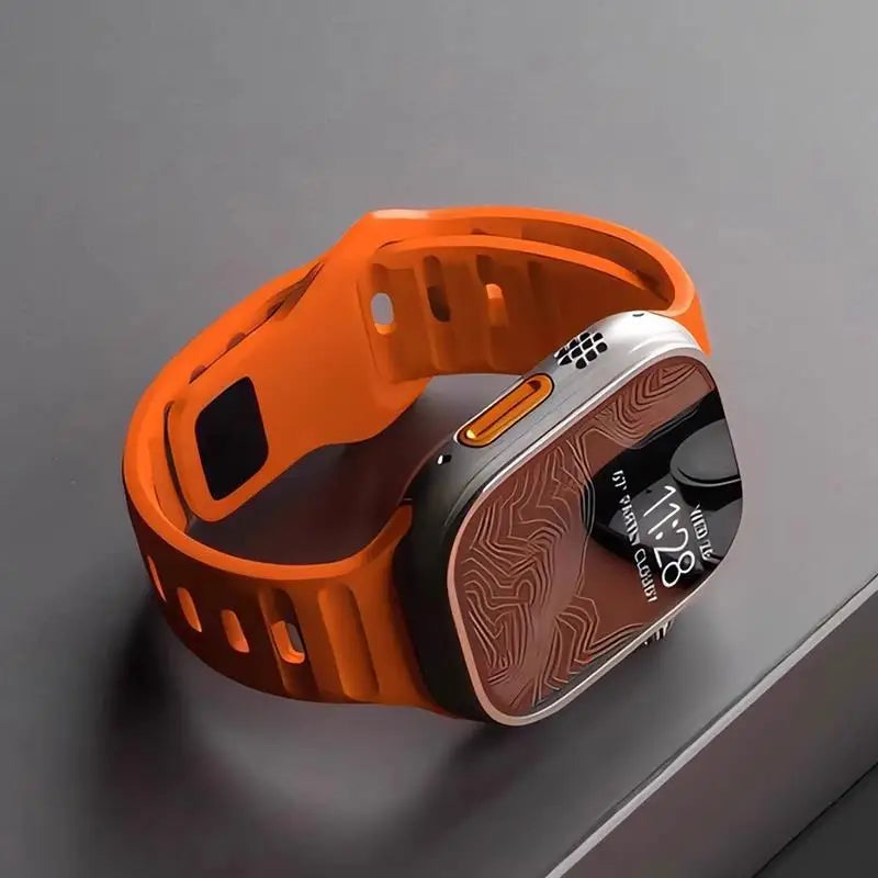 Silicone Sport Strap For Apple Watch