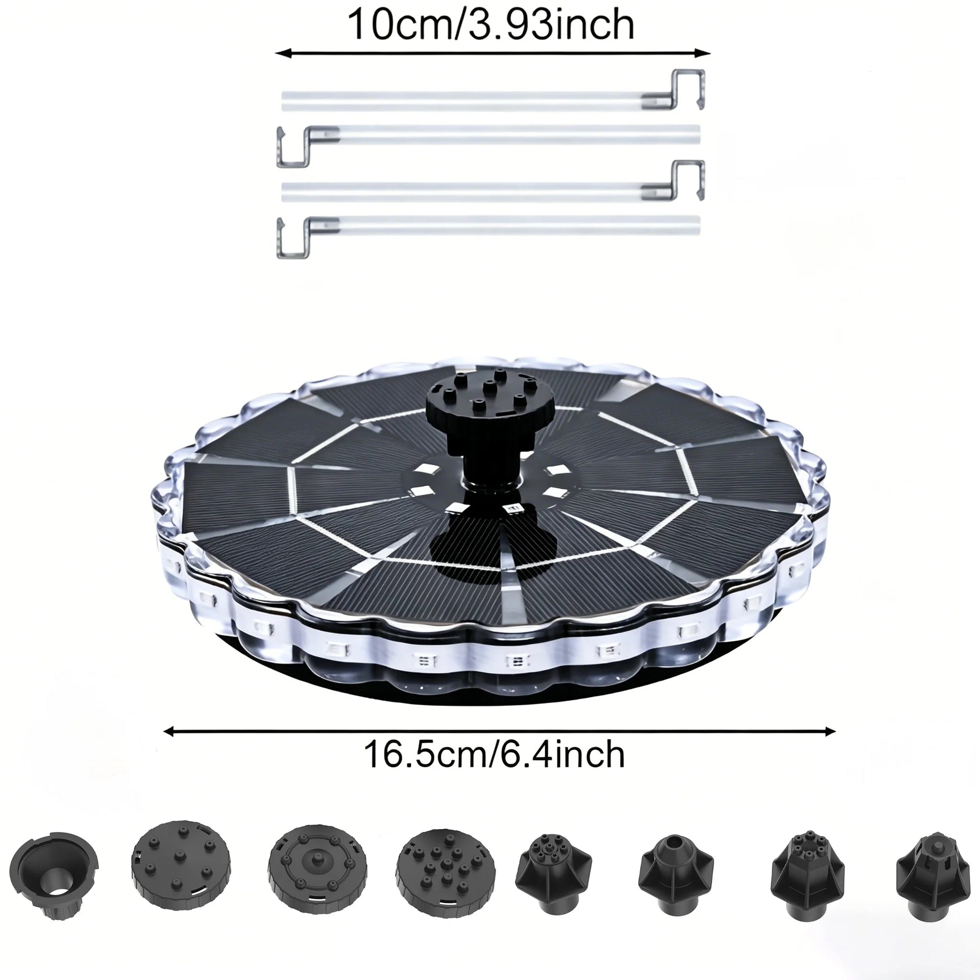 Outdoor Solar Fountain for Garden