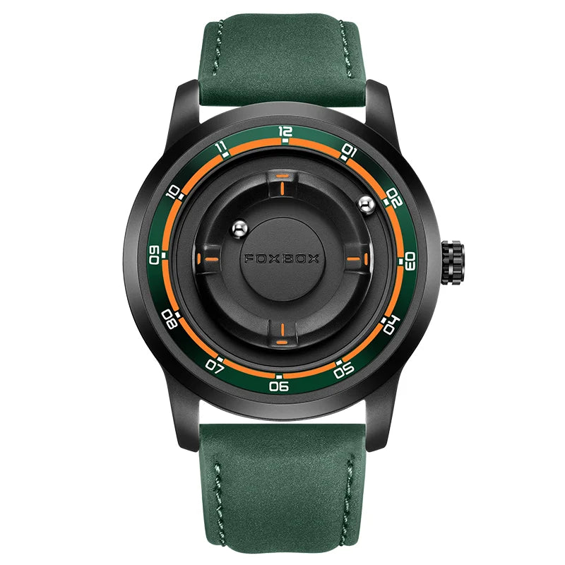 FOXBOX Magnetic Driven Quartz Wristwatch