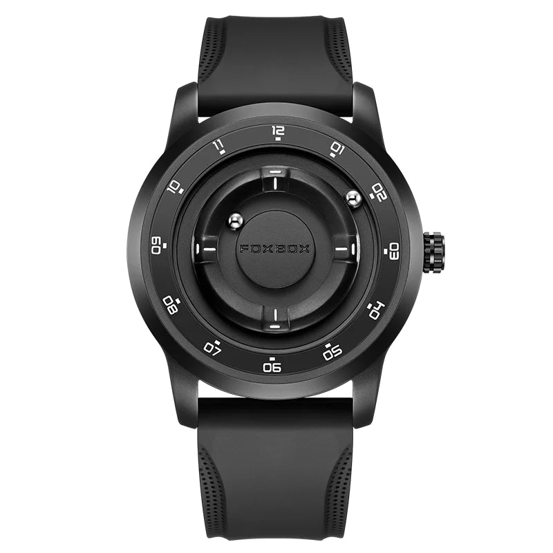 FOXBOX Magnetic Driven Quartz Wristwatch