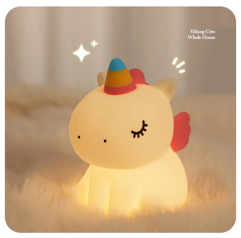 Cute Silicone Squishy Night Lamp