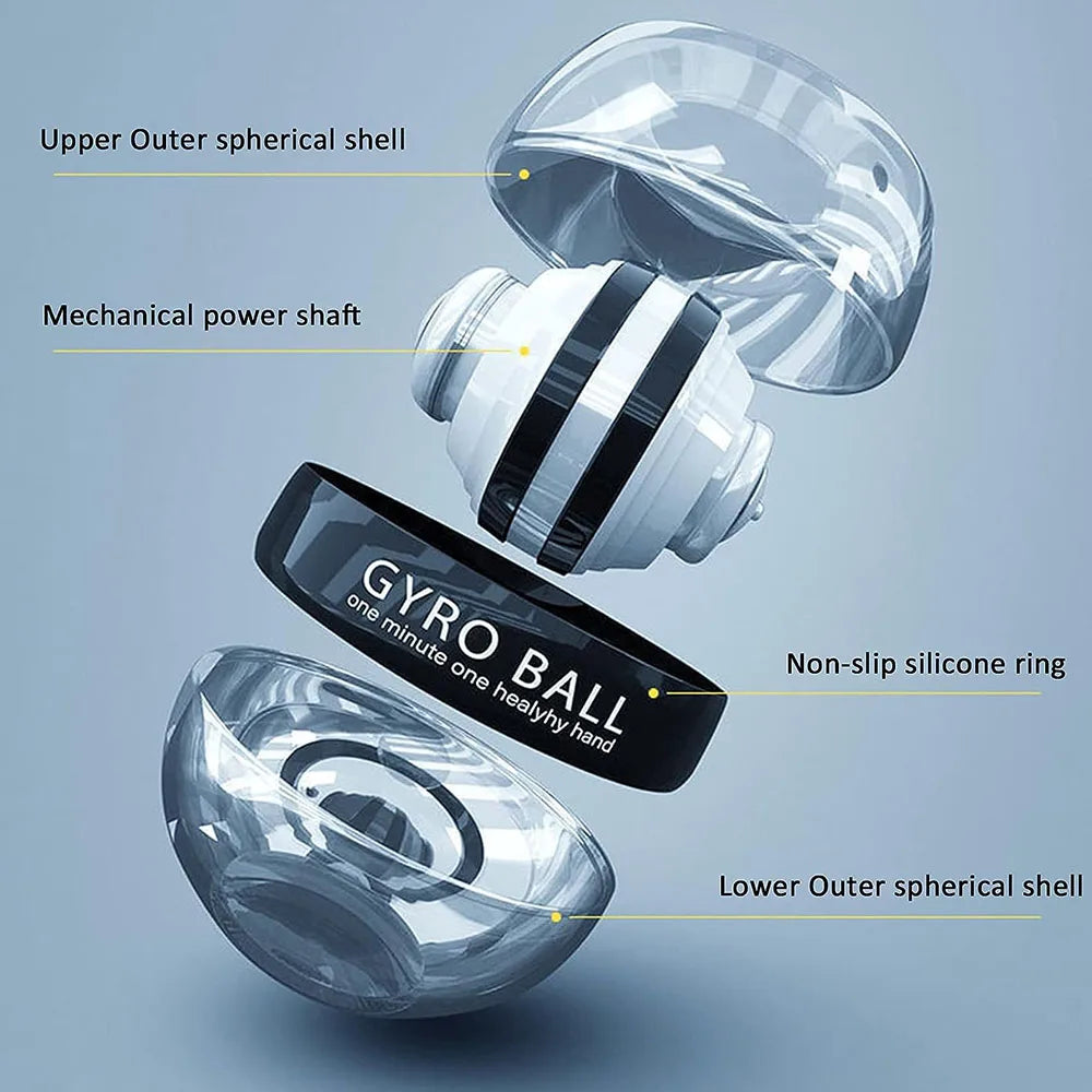 Gyro Ball Power Trainer Forearm Exerciser
