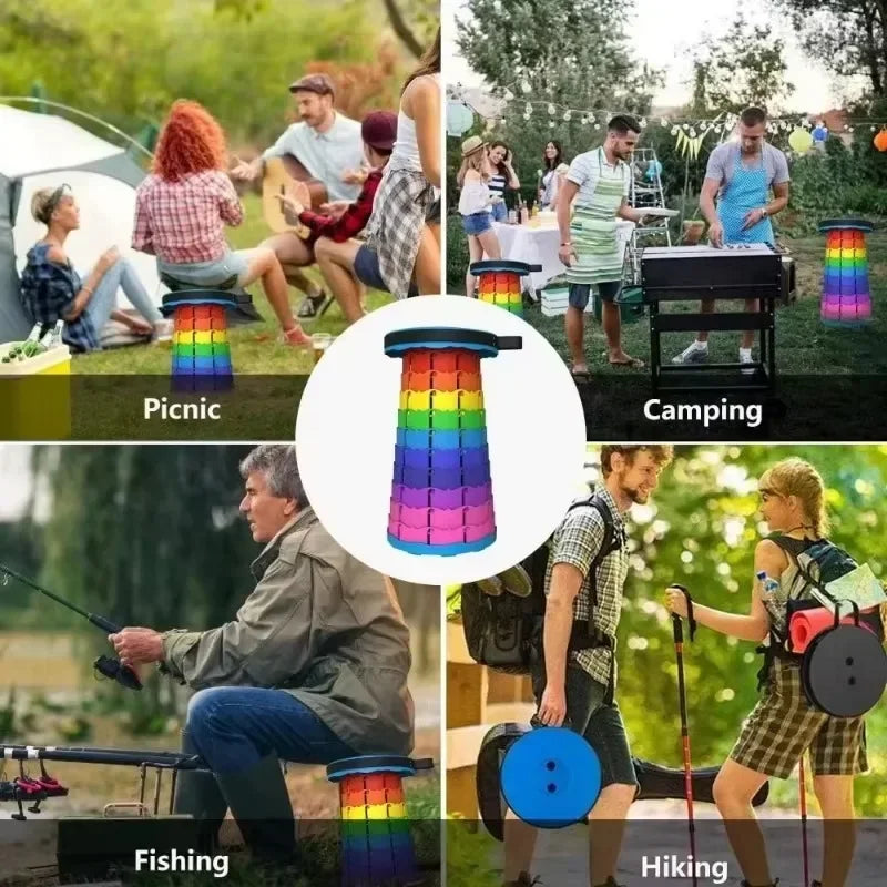 Lightweight Portable Folding telescopic chair