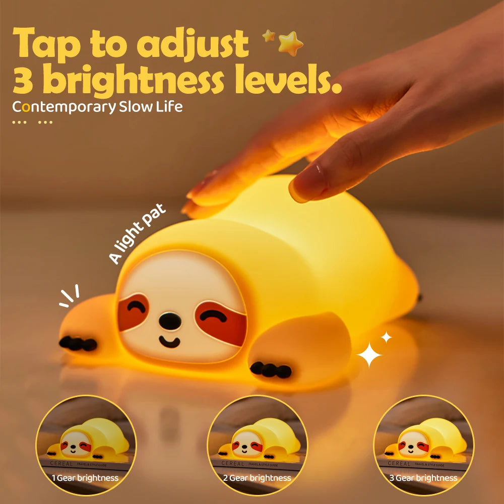 Cute Silicone Squishy Night Lamp
