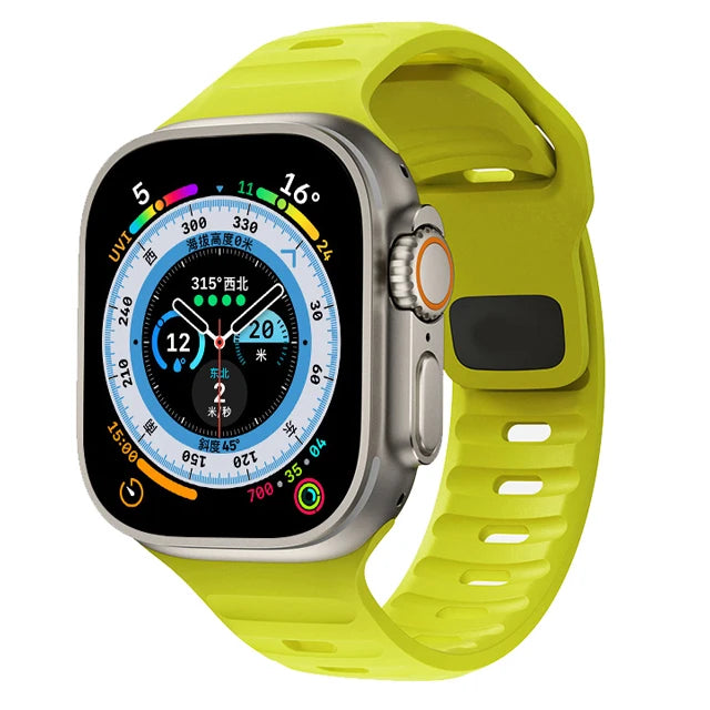 Silicone Sport Strap For Apple Watch