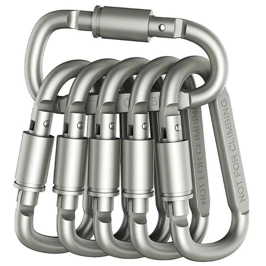 4-6PCS Carabiner Set For Key Camping Survival