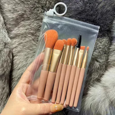 13 Purple Flower Holly Leaf Makeup Brush set