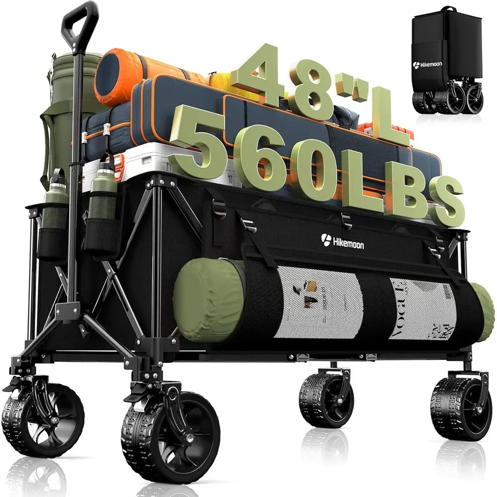 300L Heavy Duty Foldable Wagon Cart