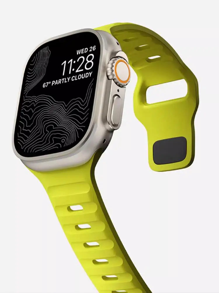 Silicone Sport Strap For Apple Watch