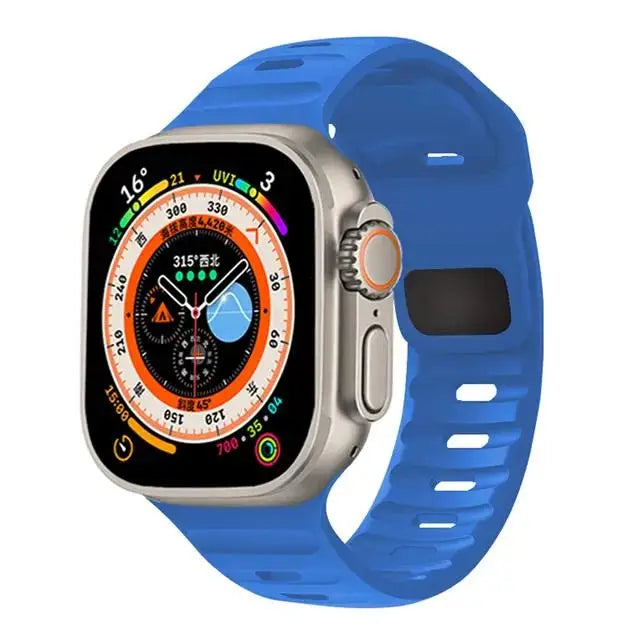 Silicone Sport Strap For Apple Watch