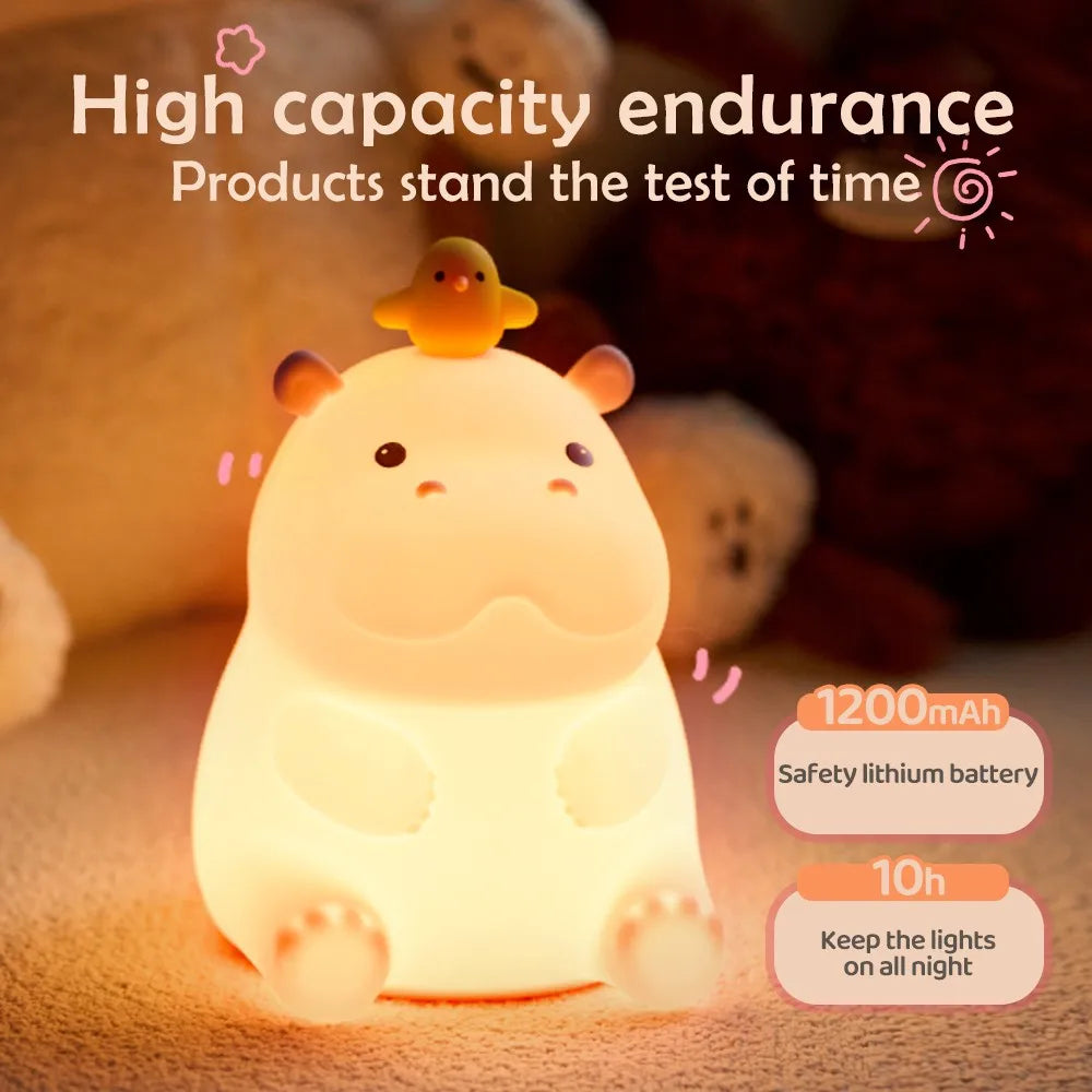 Cute Silicone Squishy Night Lamp