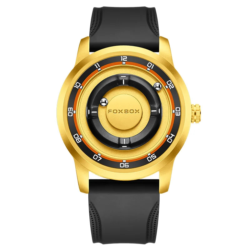 FOXBOX Magnetic Driven Quartz Wristwatch