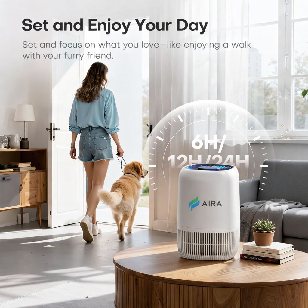 Mini Air Humidifier & Aroma Diffuser