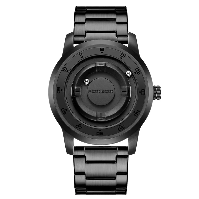 FOXBOX Magnetic Driven Quartz Wristwatch
